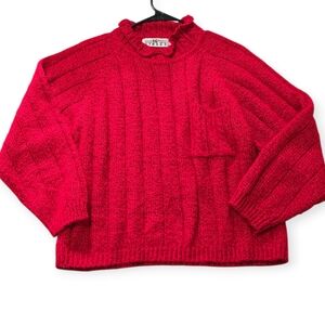 Vintage Red Women's Sweater